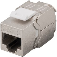 CTnet keystone STP RJ45 cat.8, samozářezový 