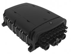 Fusion Box – venkovní optická spojka pro 144 vláken + vč. kazet a průchodek