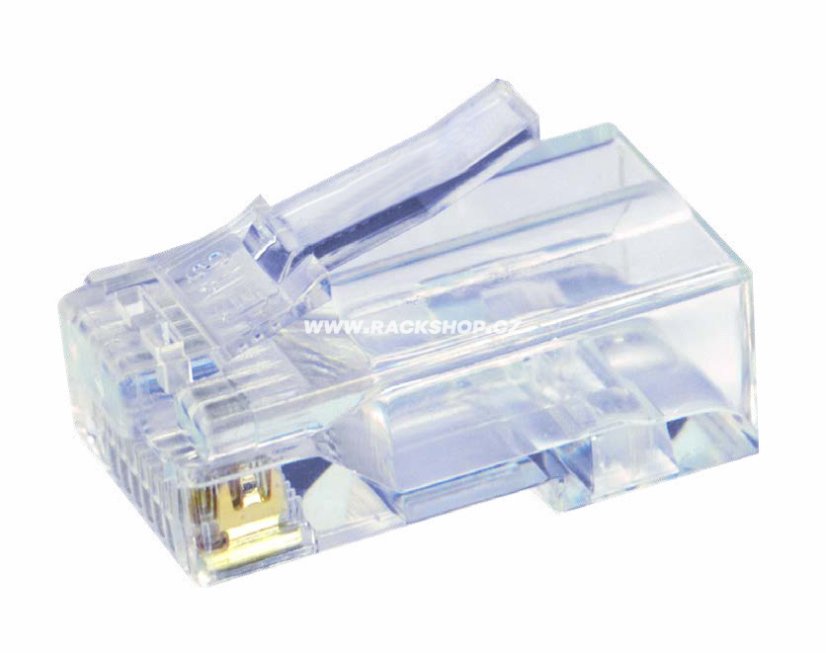 Konektor RJ45 8P8C cat.6 drát 50u