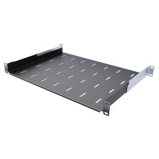 19“ Police CTnet s perforací 1U 450mm, černá