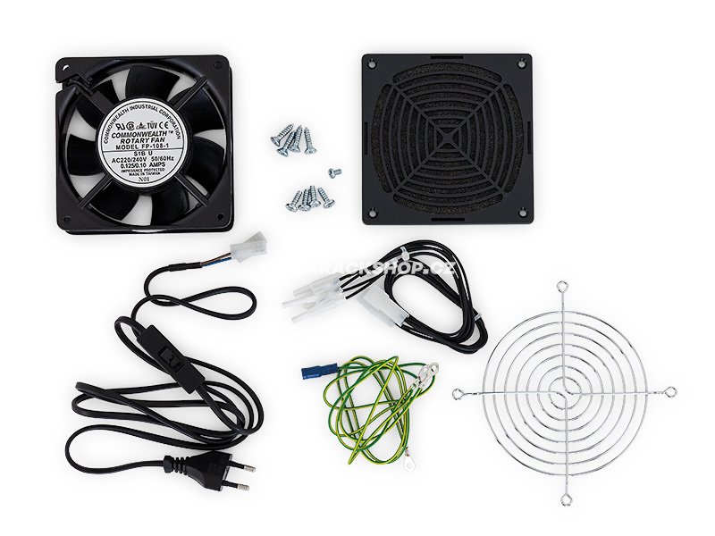 RAX-CH-X07-X9 - Sada, Ventilátor – 230V?/?15 W