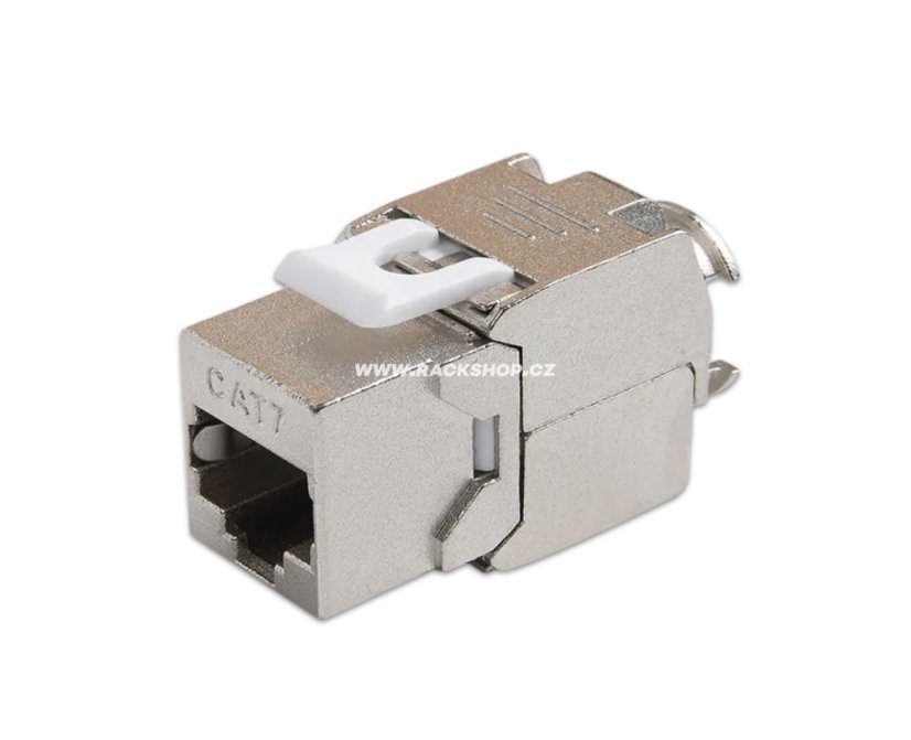 CTnet keystone FTP RJ45 cat.7, samozářezový 