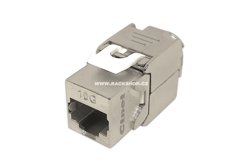 CTnet keystone FTP RJ45 cat.7, samozářezový 