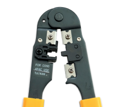 Hanlong® krimpovací kleště HT-2094 kovové jednoduché 4p4c (RJ9, RJ10, RJ22), detail