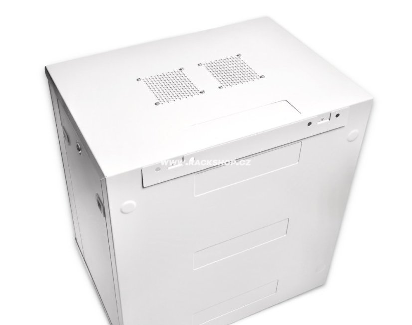 CTnet 19" rozvaděč 6U 450mm - Barva: Černá