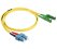Optický patchkabel E2000/APC-SC/PC 9/125 OS2 - Délka: 1m
