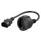Redukce UPS 1xCZ - 1xIEC C14, 25cm