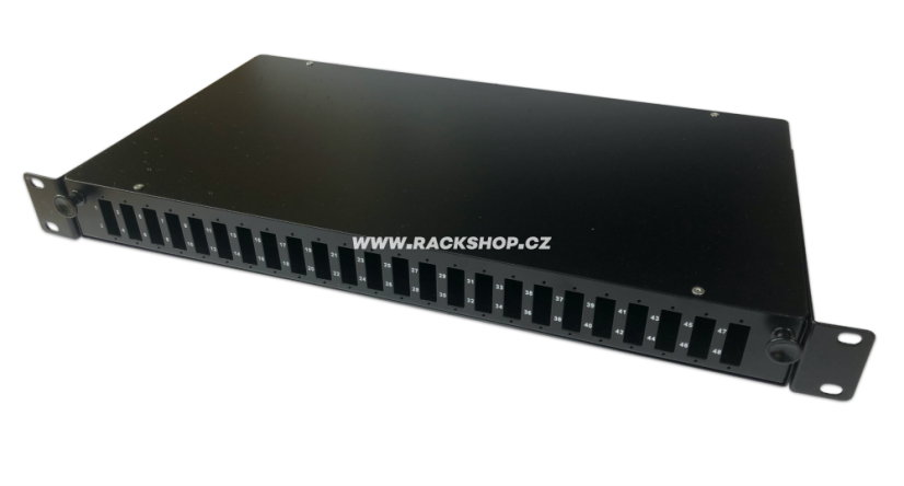 CTnet 19" optická police 24 SC duplex výsuvná