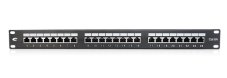 CTnet Patch panel 24 port FTP cat.6A, 1U, 24x RJ45