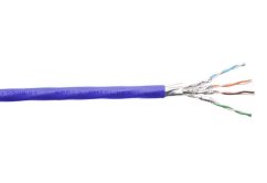 Belden 2201ENH kabel F/FTP cat.6A (Dca), modrý 500m
