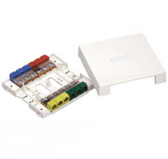 Panduit box zásuvky CBX12BL pro 1-12 modulů MiniCom, černý
