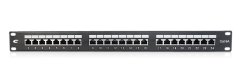 CTnet Patch panel 24 port FTP cat.6A, 1U, 24x RJ45