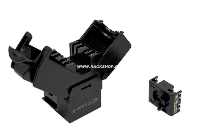CTnet keystone UTP RJ45 cat.5e samozářezový, otevřený