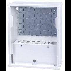 CTnet hybridní rozvaděč 420x340x90 mm, na omítku, vnitřní pohled