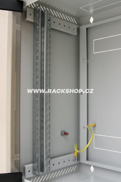 RBA-04-AS3 - 10“ závesný rozvádzač Triton 4U hl. 260mm