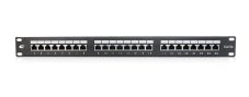 CTnet Patch panel 24 port FTP cat.5e, 1U, 24x RJ45