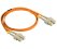 Optický patchkabel  SC-SC 50/125 OM2 - Délka: 3m
