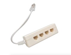 Adaptér pro rozpárování kábelu na 4 telefony