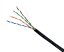 CTnet kabel UTP cat.5e, drát, PE/PVC (venkovní dvouplášť)