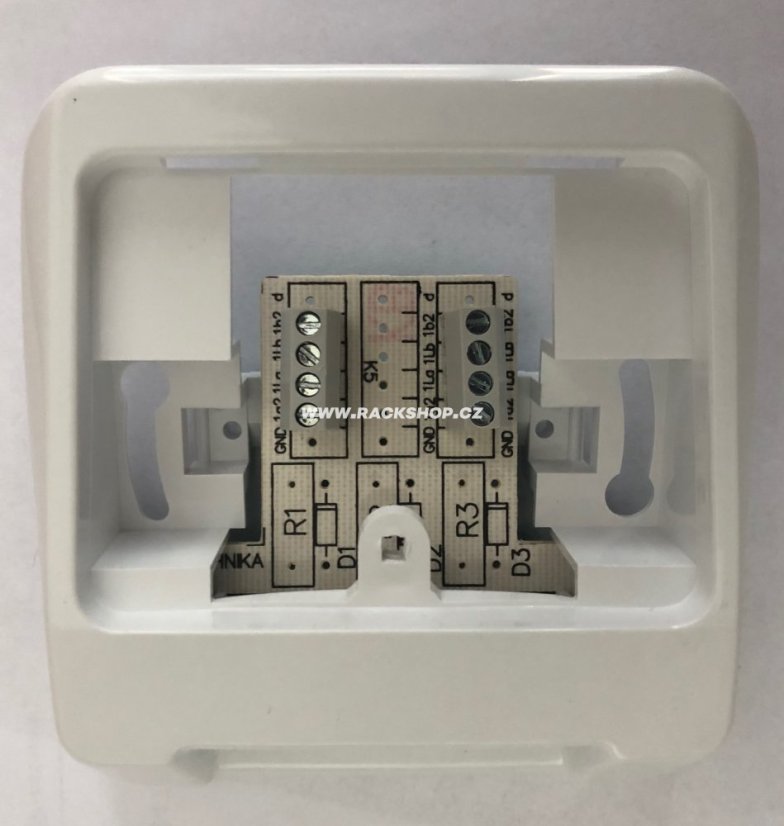 Telefonní zásuvka Euro RJ11 2x6p6c