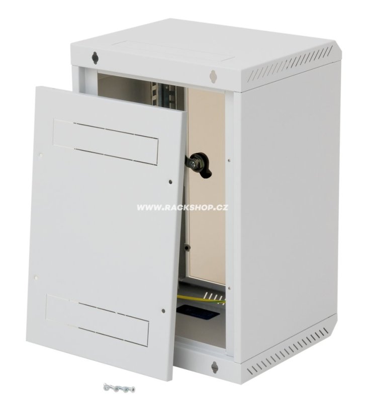 RBA-06-AS3 - 10“ nástěnný rozvaděč Triton 6U hl. 260mm
