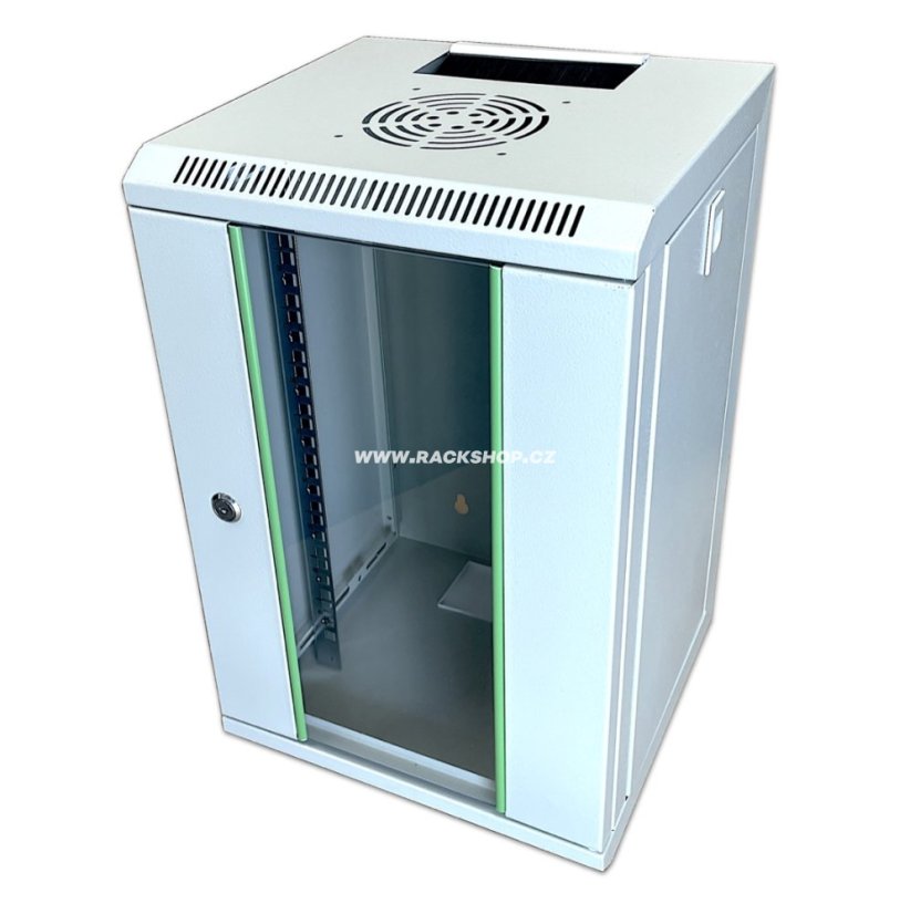 CTnet 10" rozvaděč 9U 300mm - Barva: Šedá