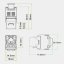 CTnet keystone FTP RJ45 cat.6, samozářezový