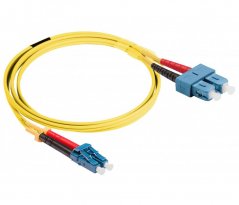 Optický patch kabel SC-LC 9/125 OS2